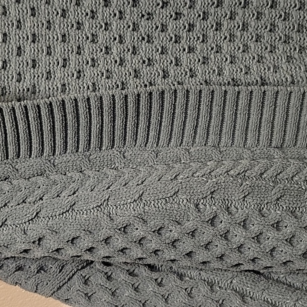 dip Textured Teal Cardigan Sweater - Picture 2 of 6